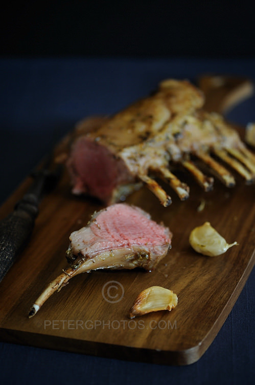 roast rack of lamb