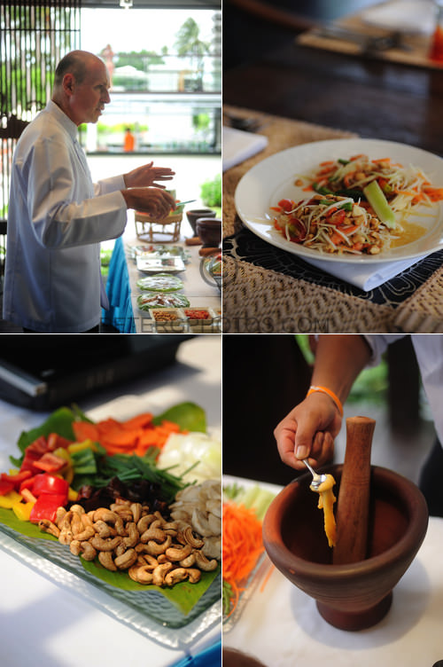 Thai cooking classes Sareeraya resort Koh Samui