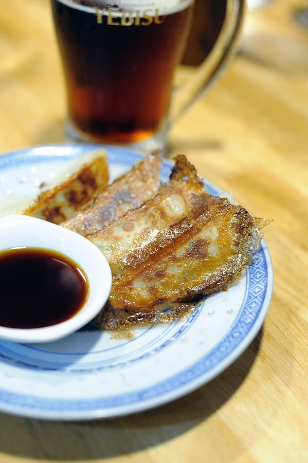 gyoza at japanese restaurant Tokyo