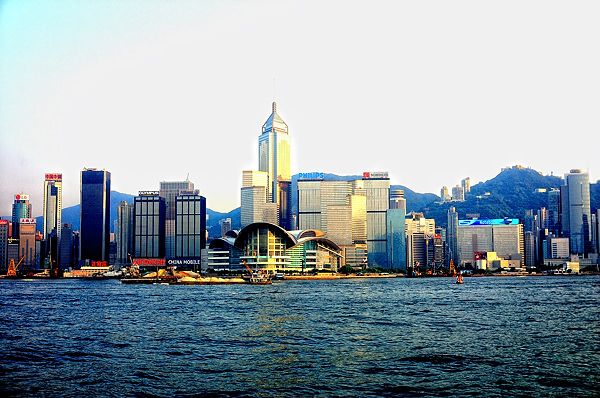 Hong Kong harbour