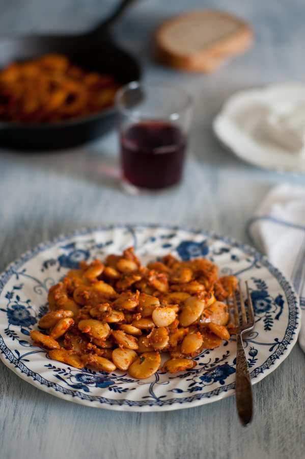 Greek Style Baked Beans - Souvlaki For The Soul