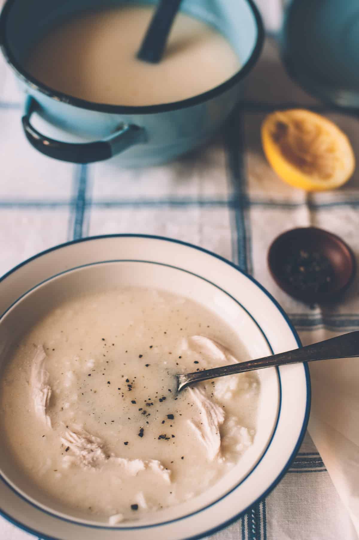 kotosoupa Greek chicken soup recipe