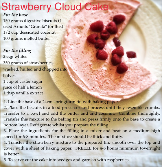 Strawberry Skies Cloud Shake Recipe