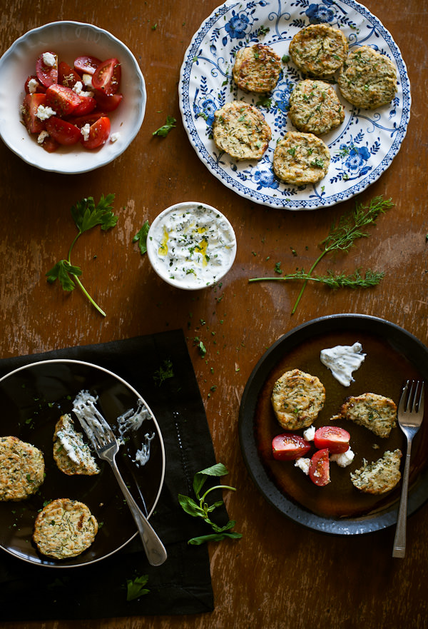 Greek zucchini fritters