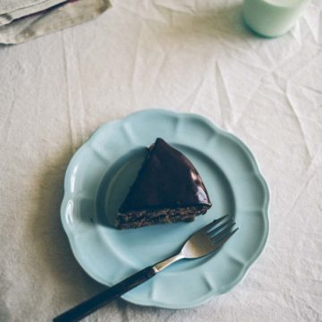 chocolate and hazelnut cake