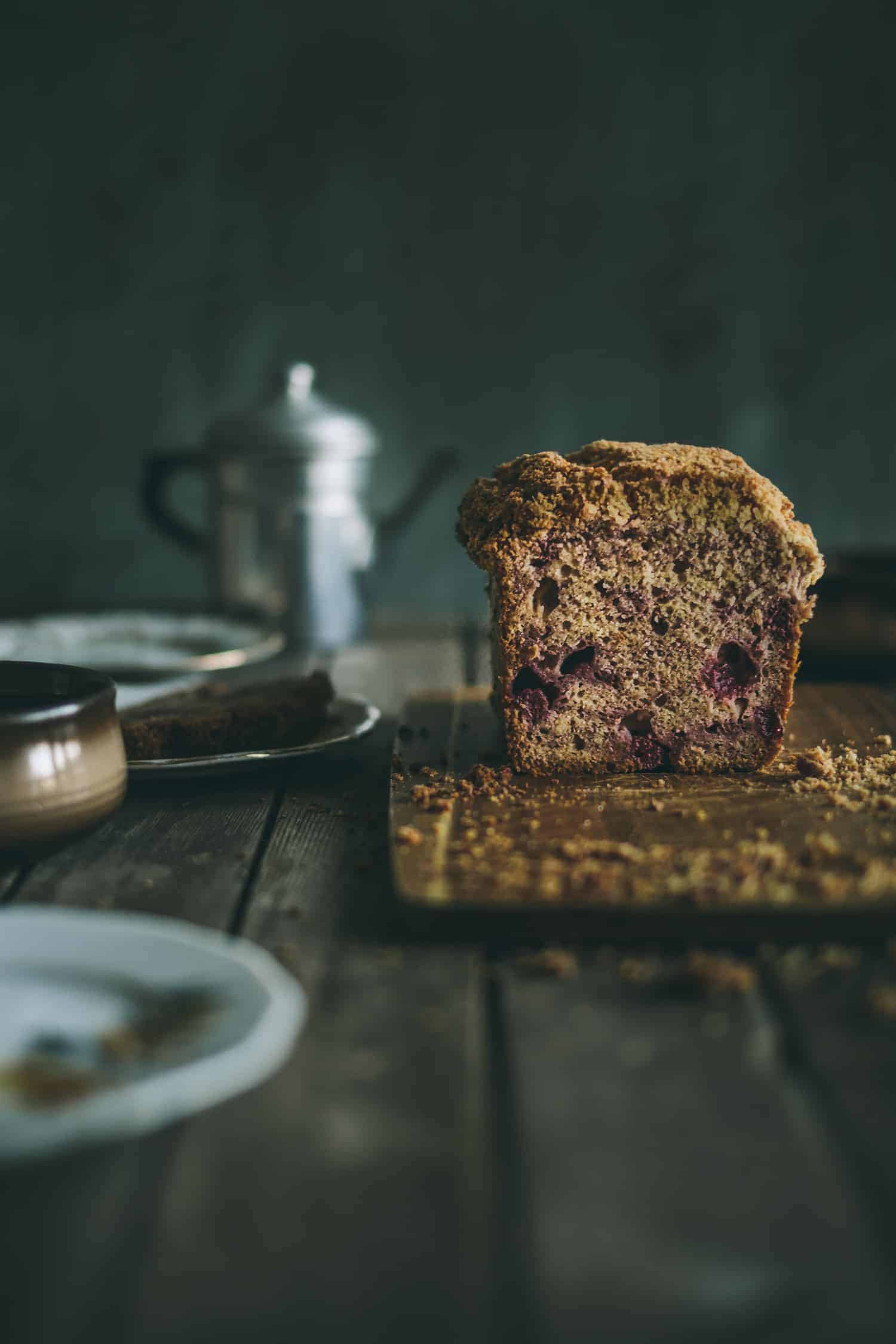 raspberry bread