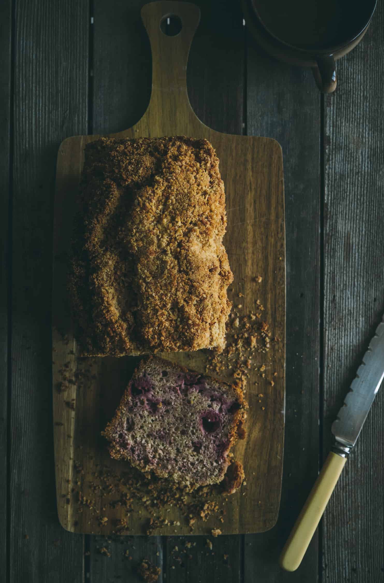 raspberry bread