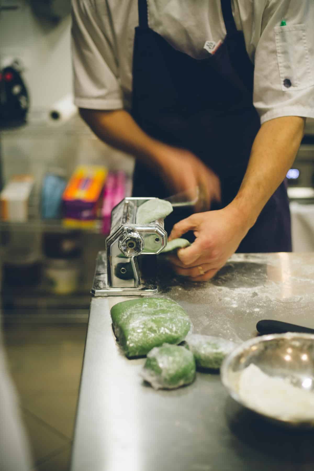 making pasta at Casa Carboni in the Barossa Valley