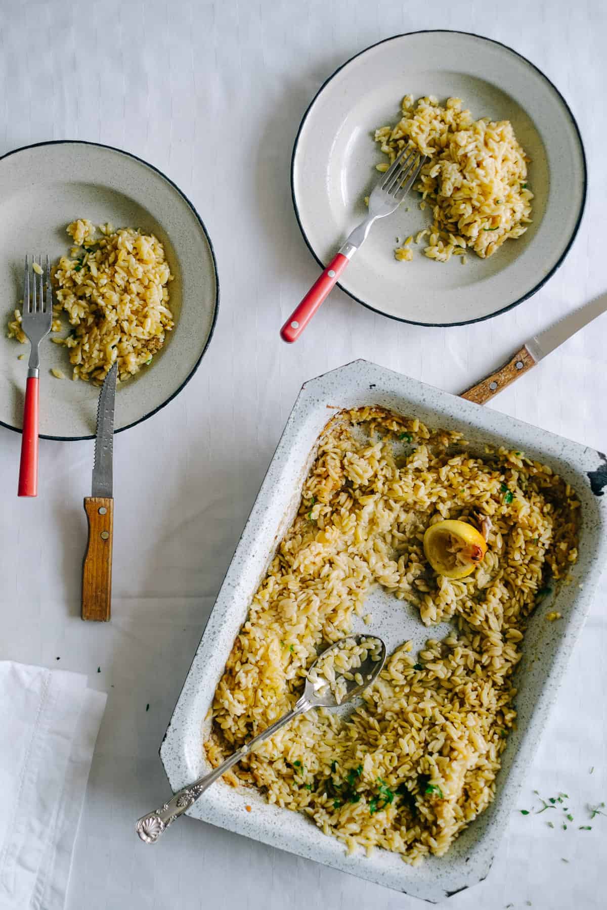 orzo cooked in the oven