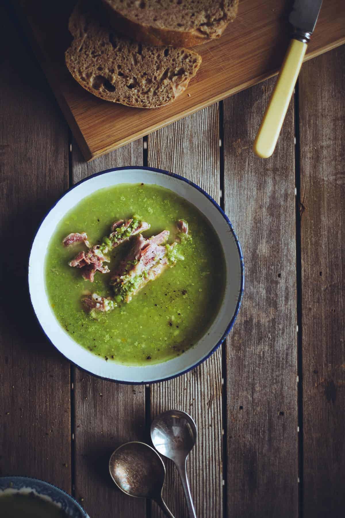 home made pea and ham soup recipe