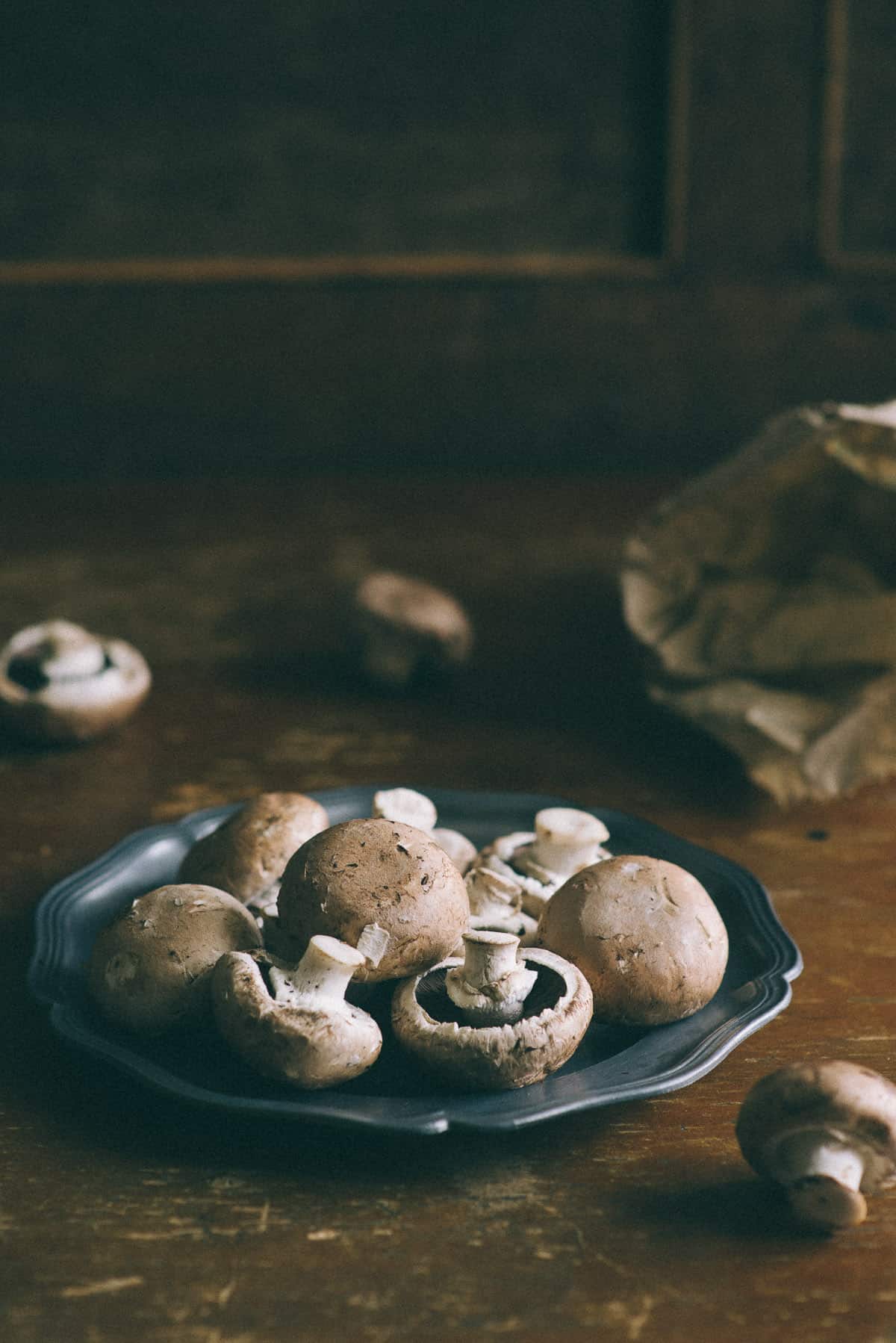 Swiss Brown mushrooms