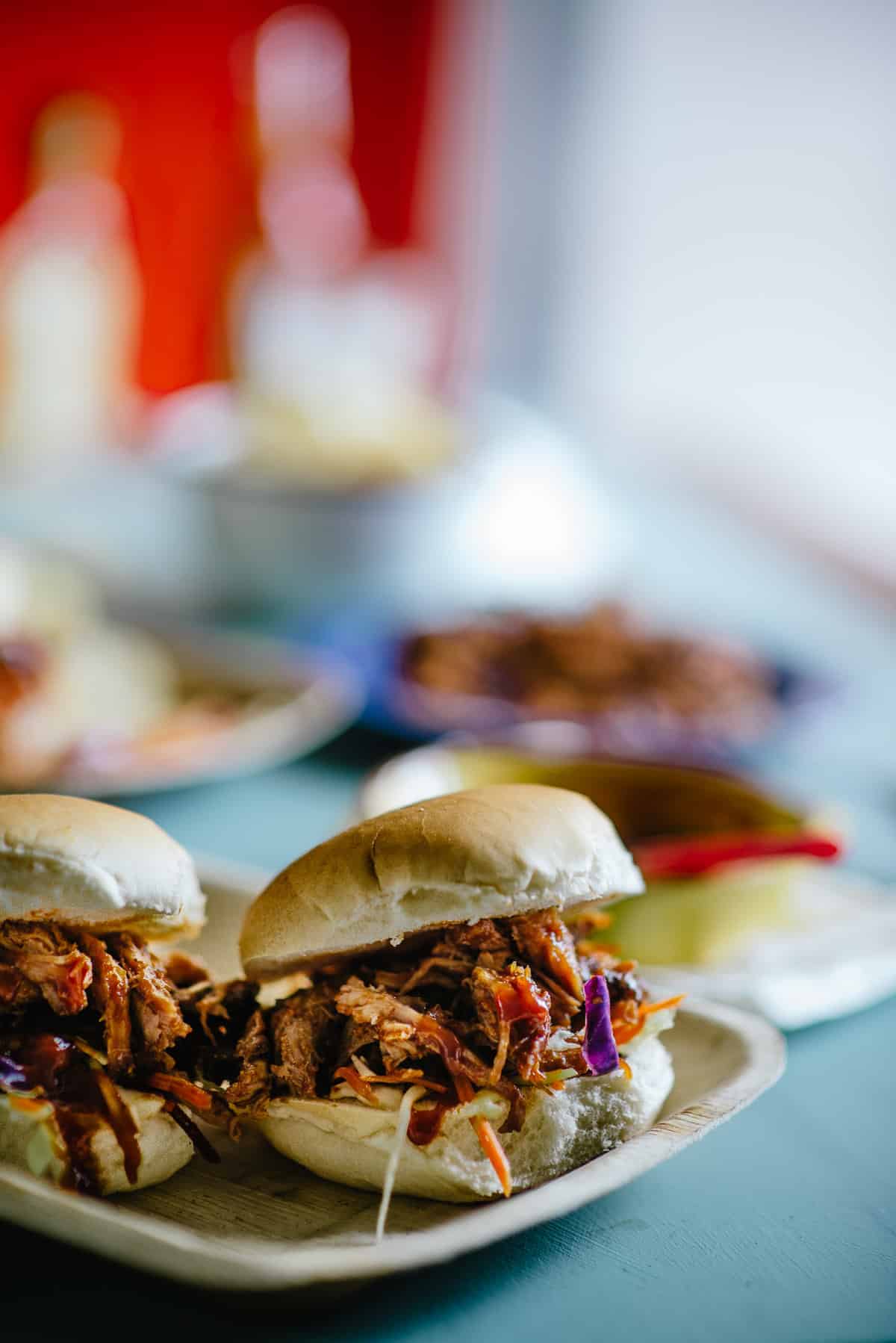 pulled pork sandwiches