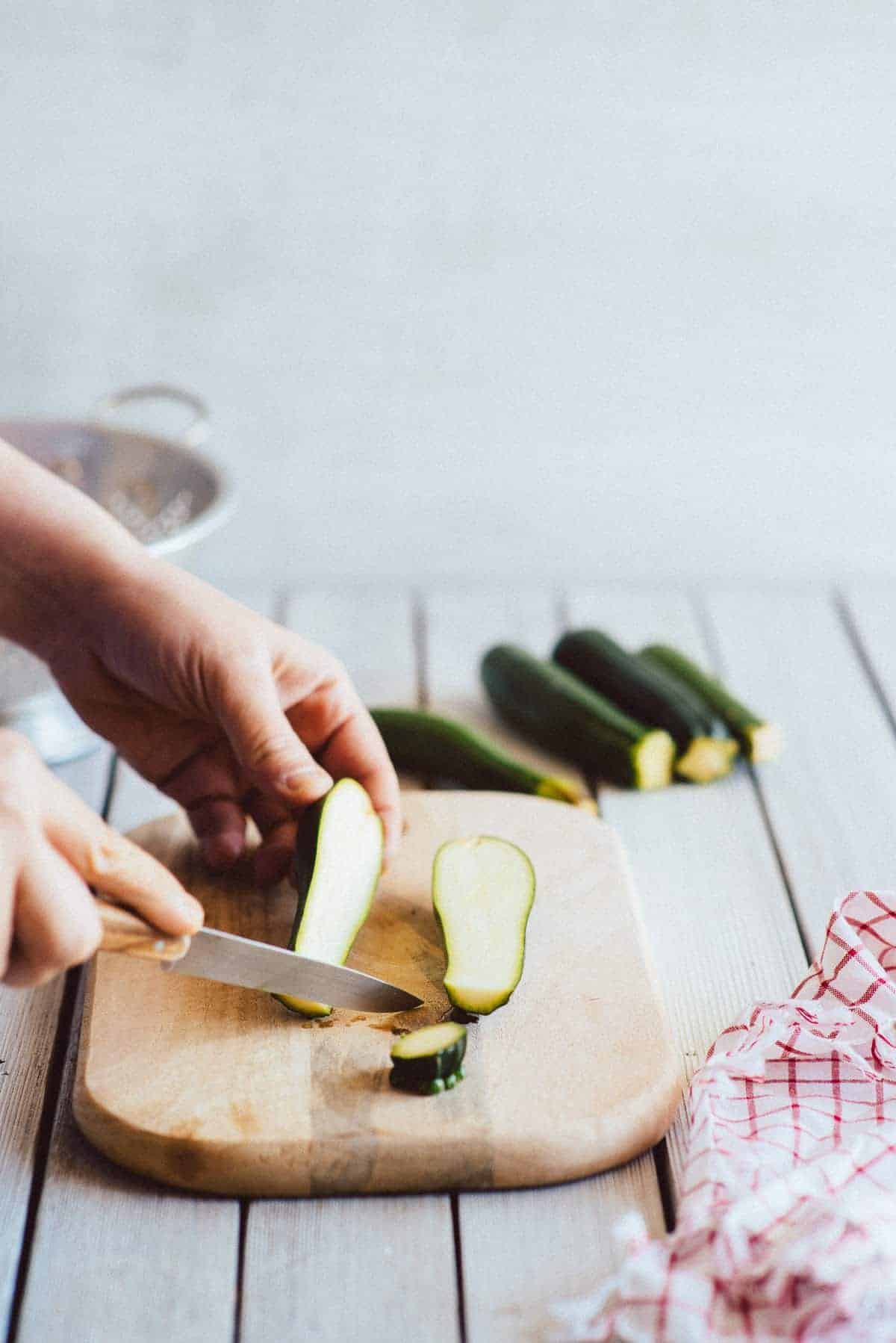 Chargrilled Zucchini and Halloumi Salad - Souvlaki For The Soul