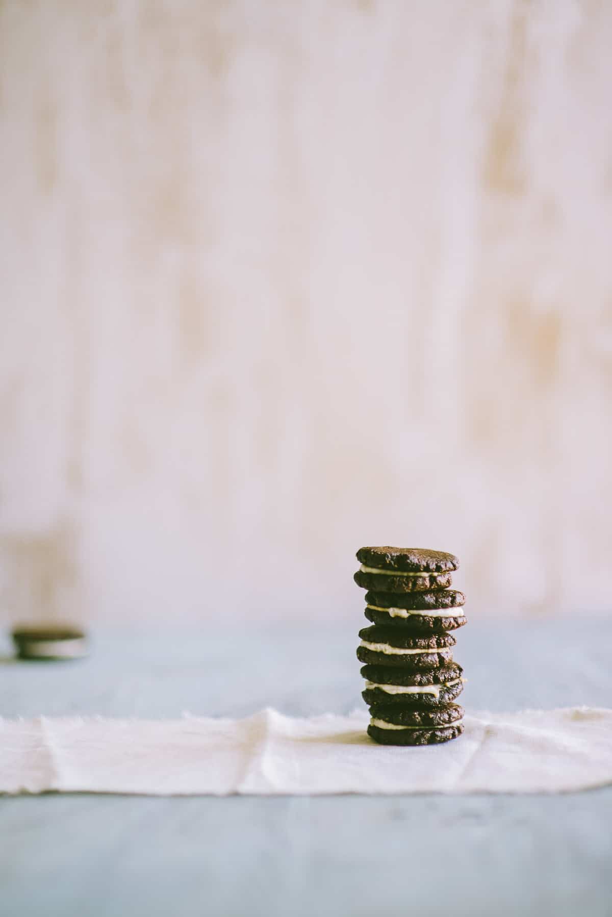 homemade Oreo cookies