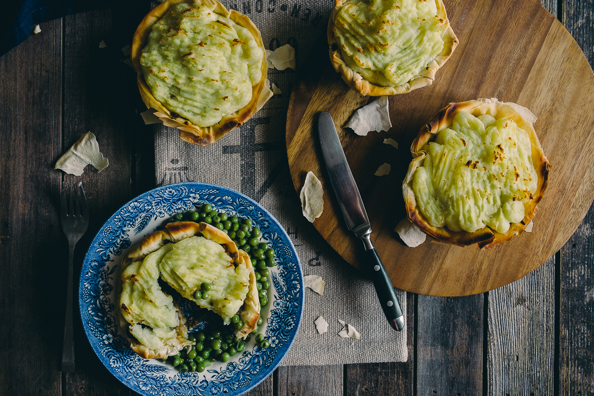 shepherds pie with fillo recipe