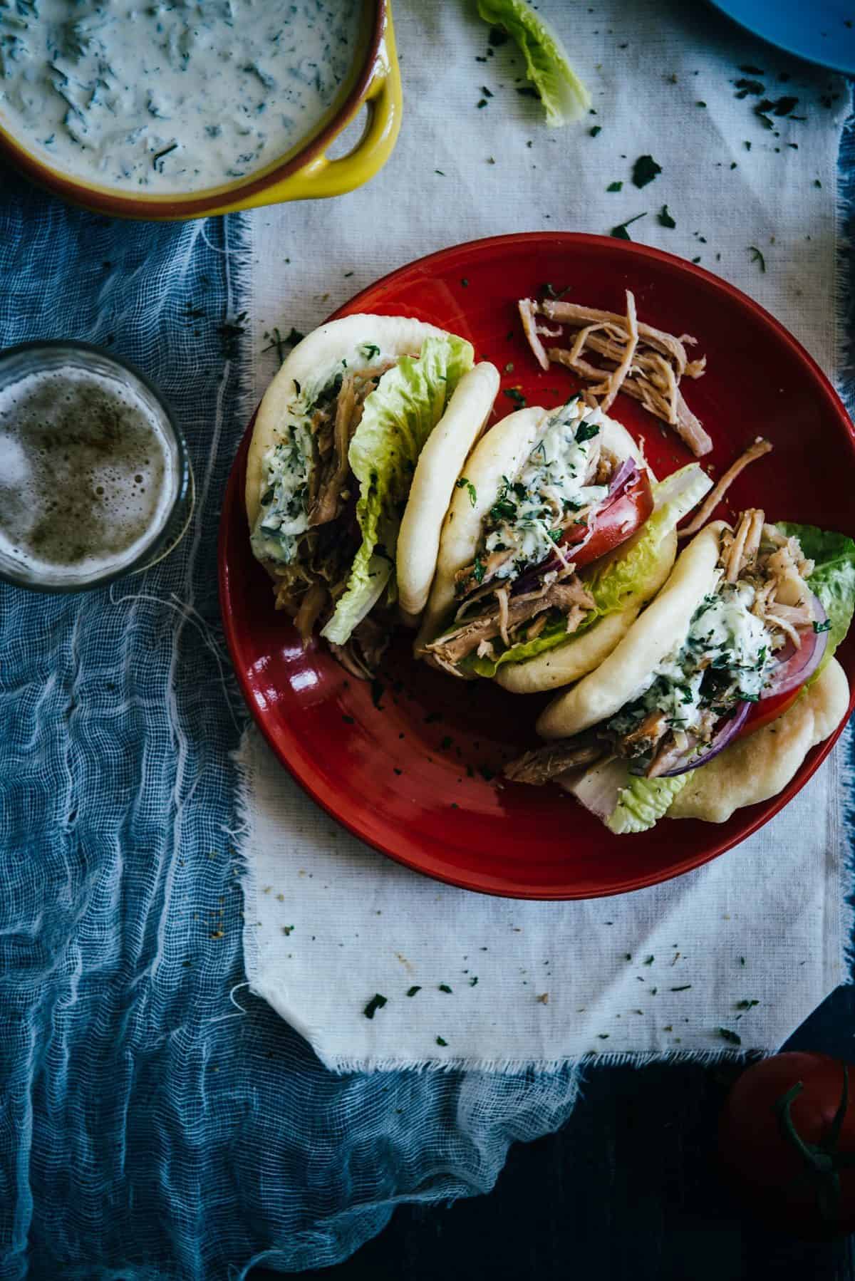 steamed pita bread recipe