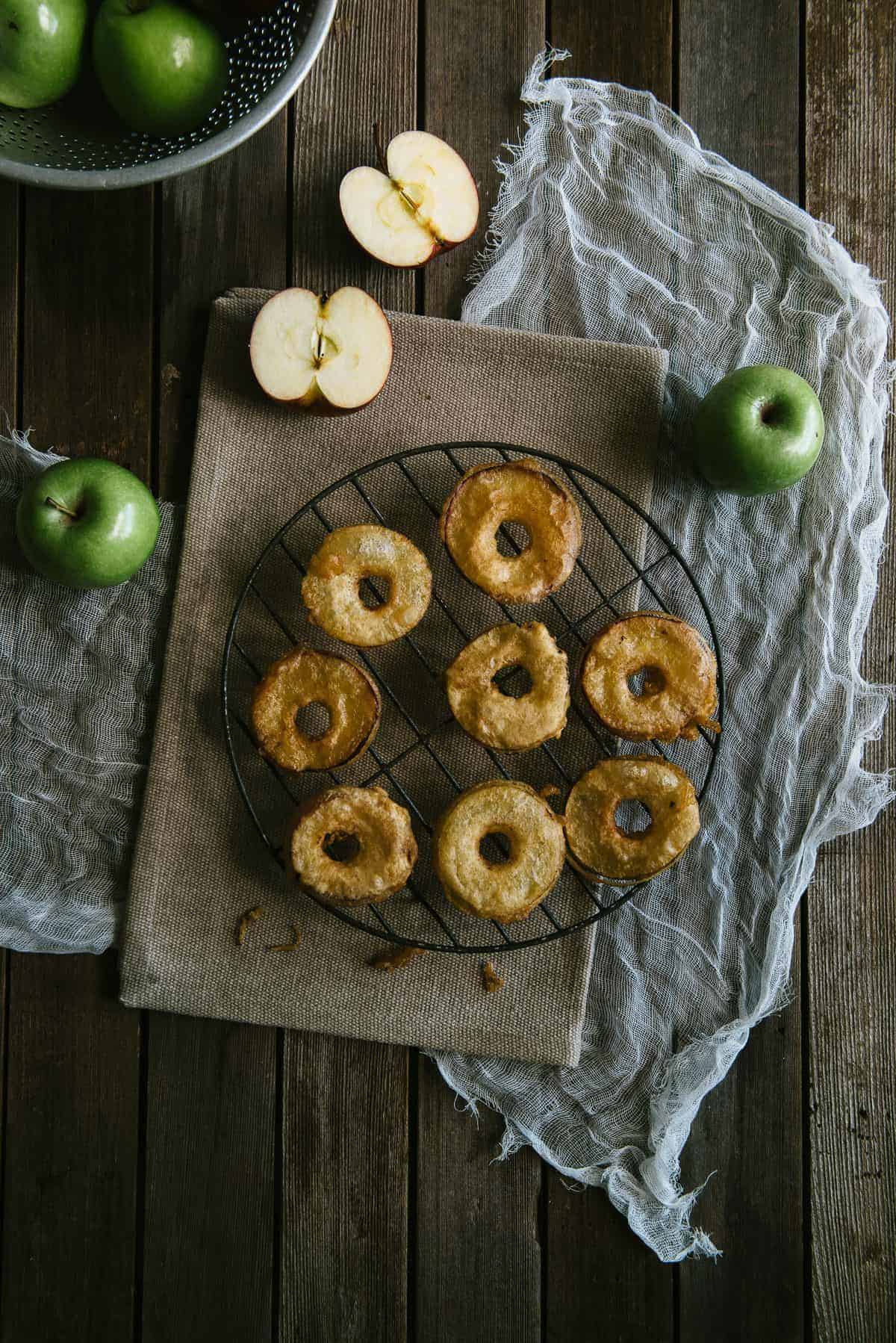 apple fritters recipe