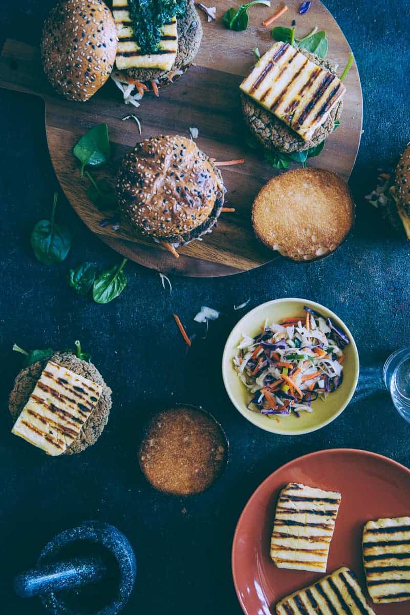 chickpea and quinoa burgers recipe