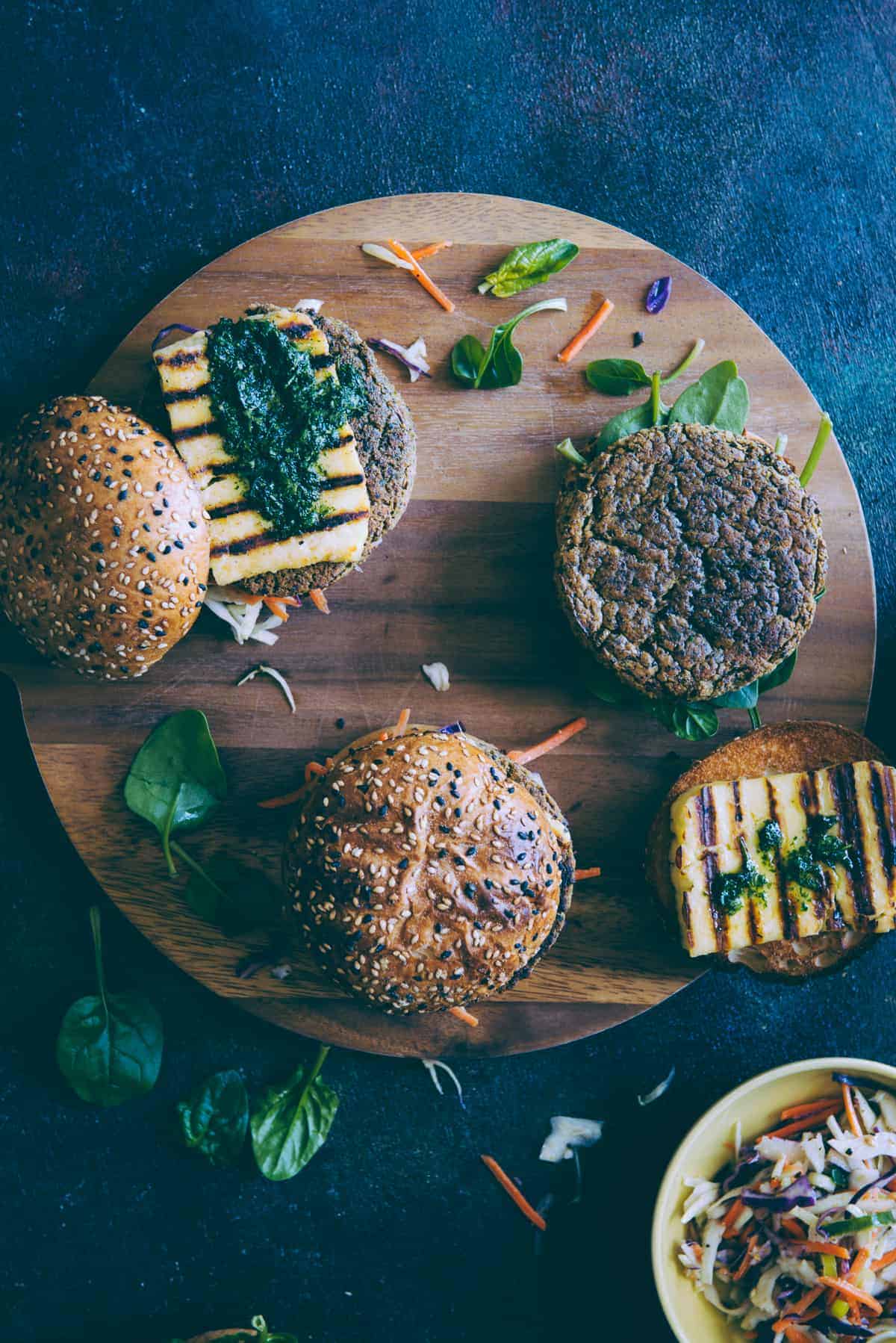 chickpea and quinoa burgers recipe