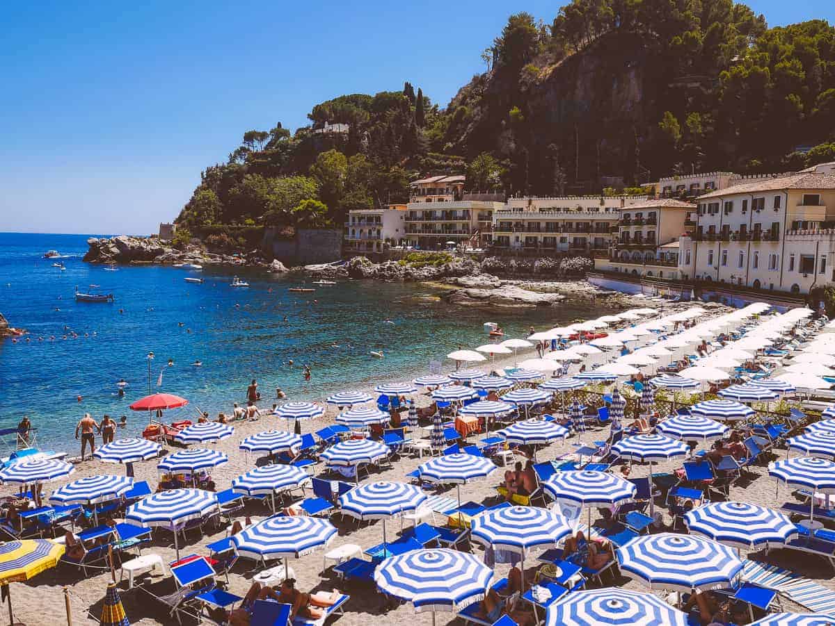 Mazzaro Beach Taormina Sicily