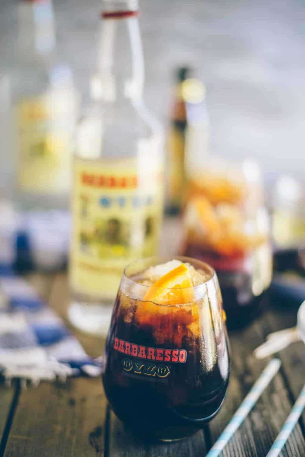 The "Bold Greek" An Ouzo and Coffee Cocktail Souvlaki For The Soul