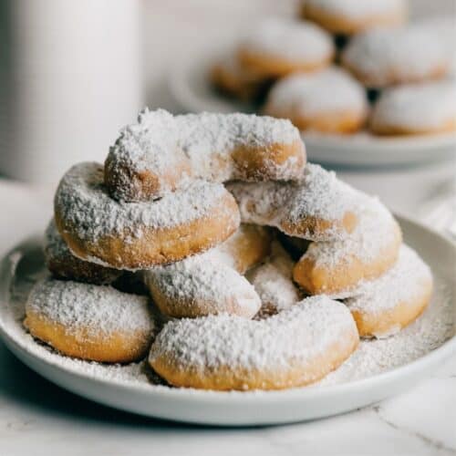 Kourabiedes - Greek Butter Cookies - Souvlaki For The Soul