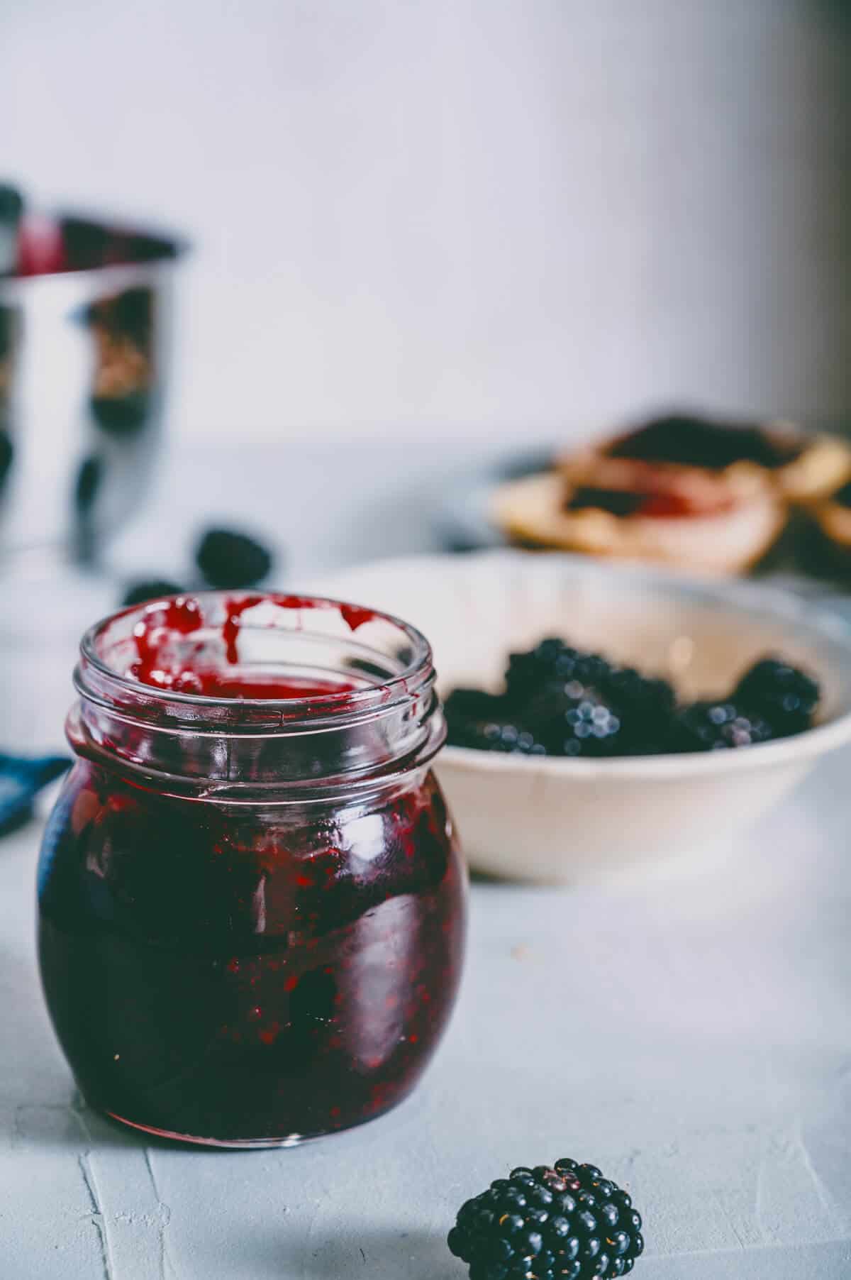 Blackberry Jam without Pectin Souvlaki For The Soul