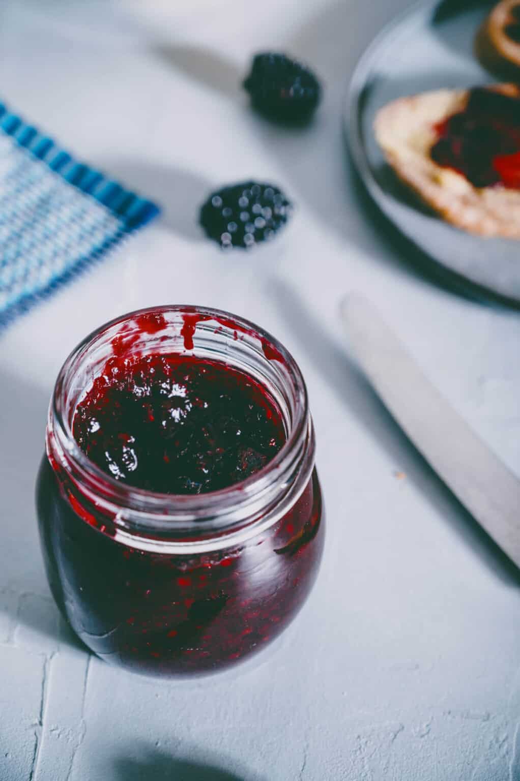 Blackberry Jam without Pectin Souvlaki For The Soul