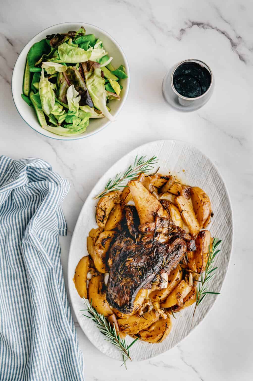 Greek Slow Roasted Lamb - Souvlaki For The Soul