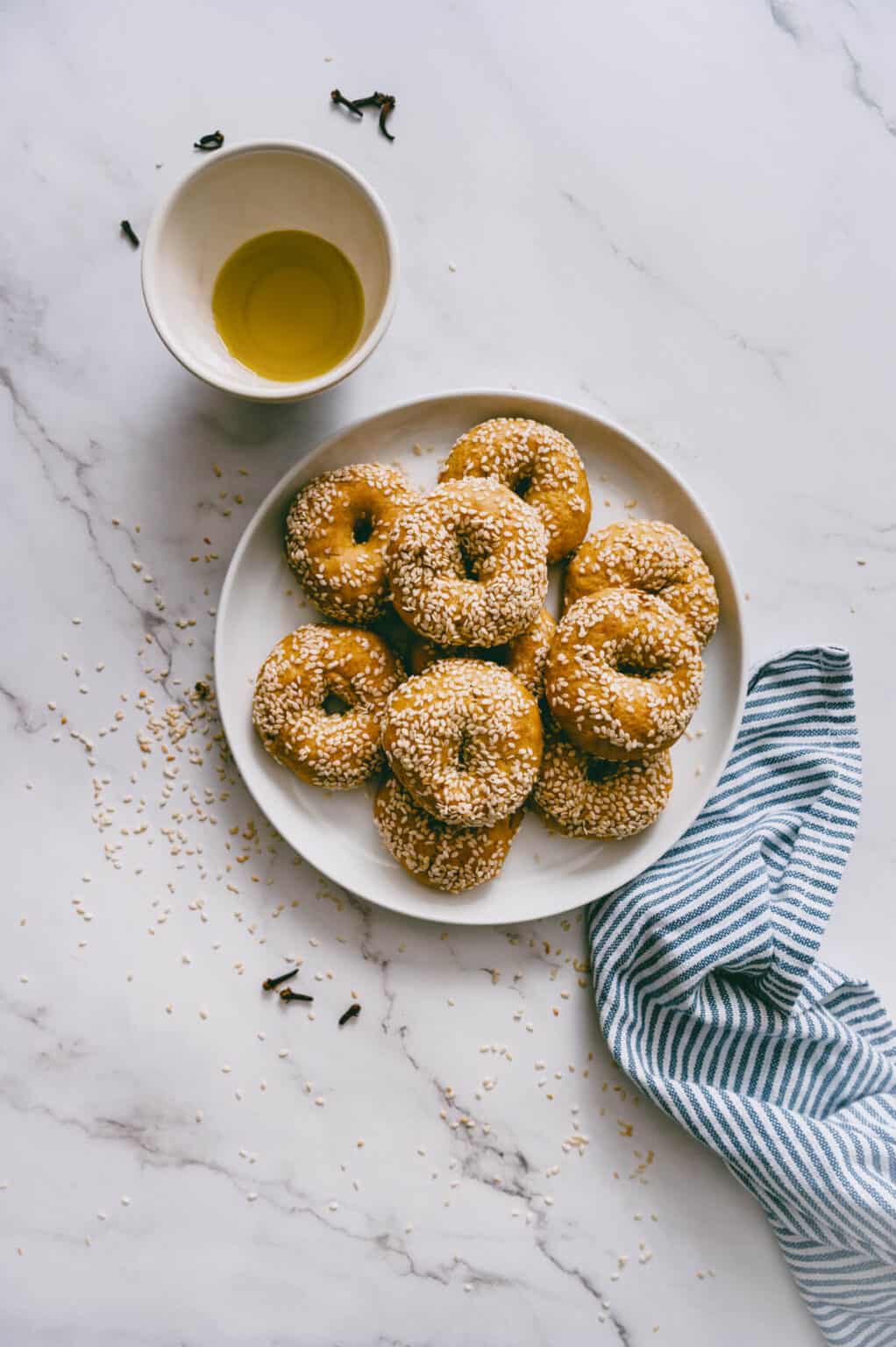 Ladokouloura (Greek Olive Oil Cookies) - Souvlaki For The Soul